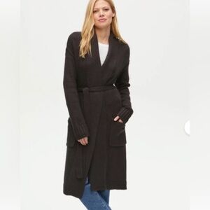 Michael Stars Kiana belted cardigan Black M